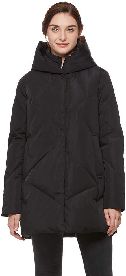 Universo Women's Heavy Duty Thickened Hooded Down Coat Winter Warm Windproof Parka Puffer Jacket