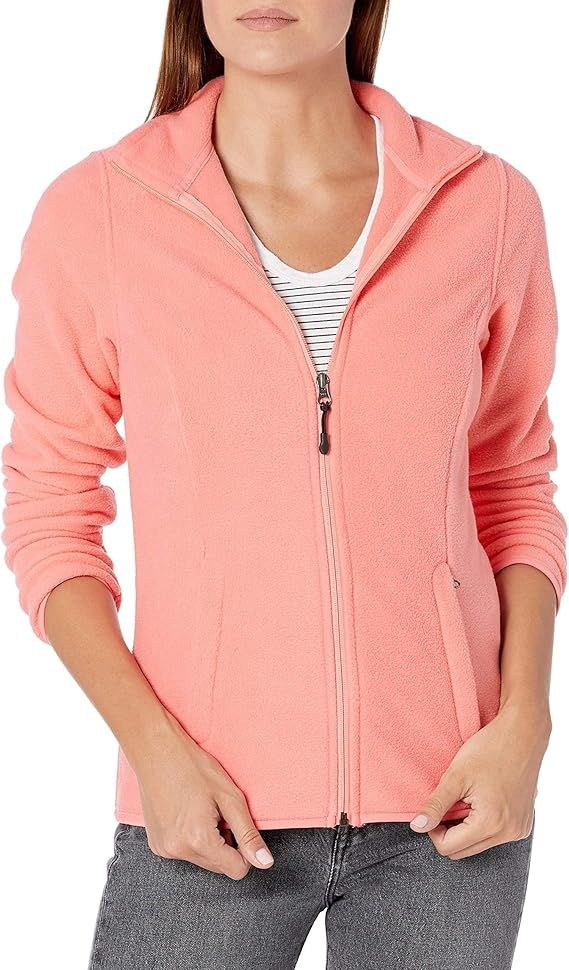 Amazon Essentials Women's Classic-Fit Full-Zip Polar Soft Fleece Jacket (Available in Plus Size)