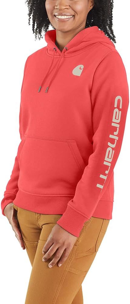 Carhartt Women's Clarksburg Graphic Sleeve Pullover Sweatshirt